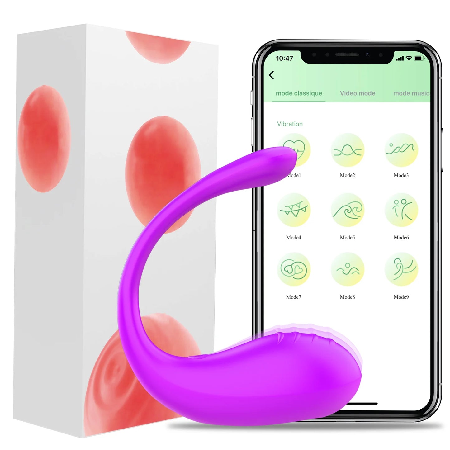 Vibrator Feminino com APP