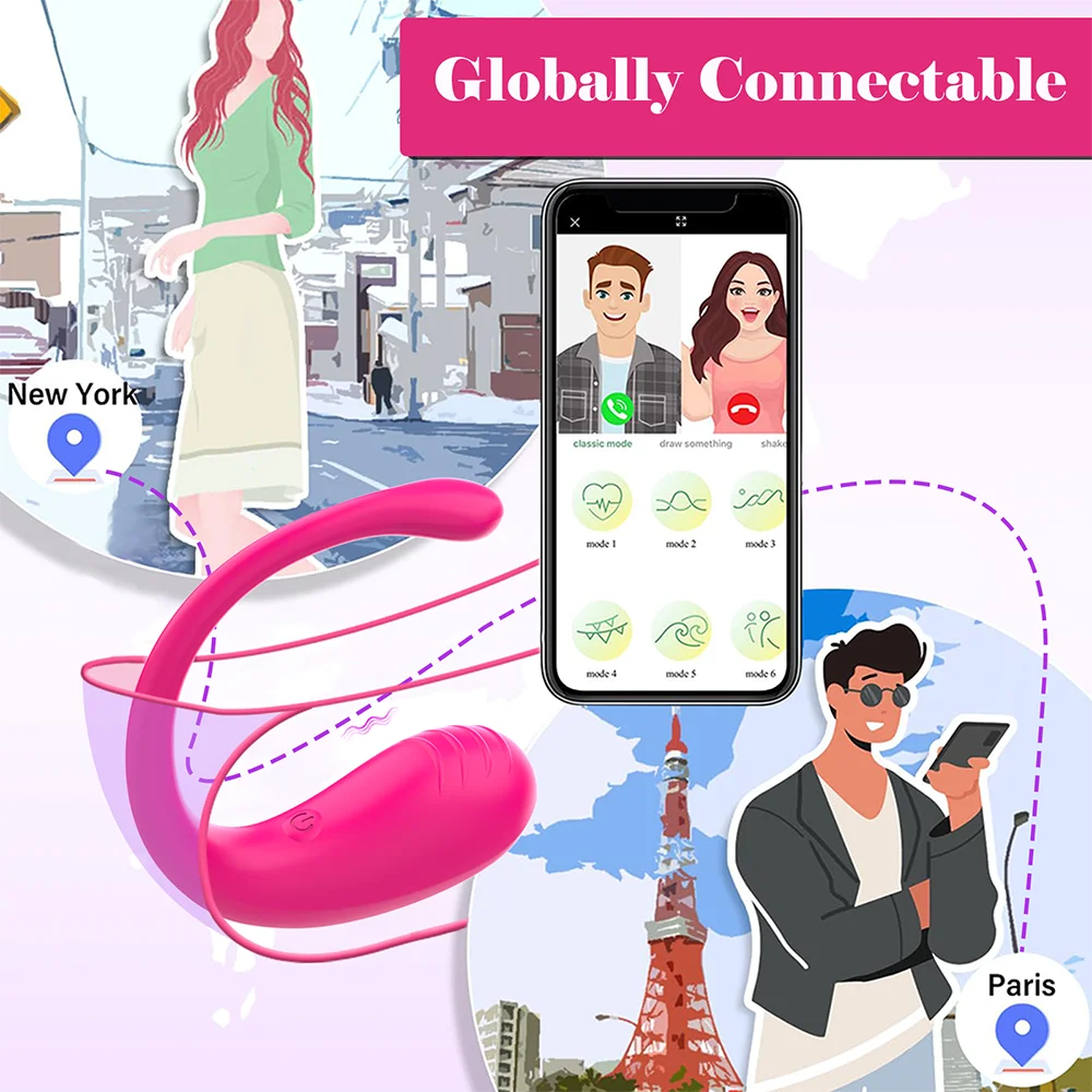 Vibrator Feminino com APP