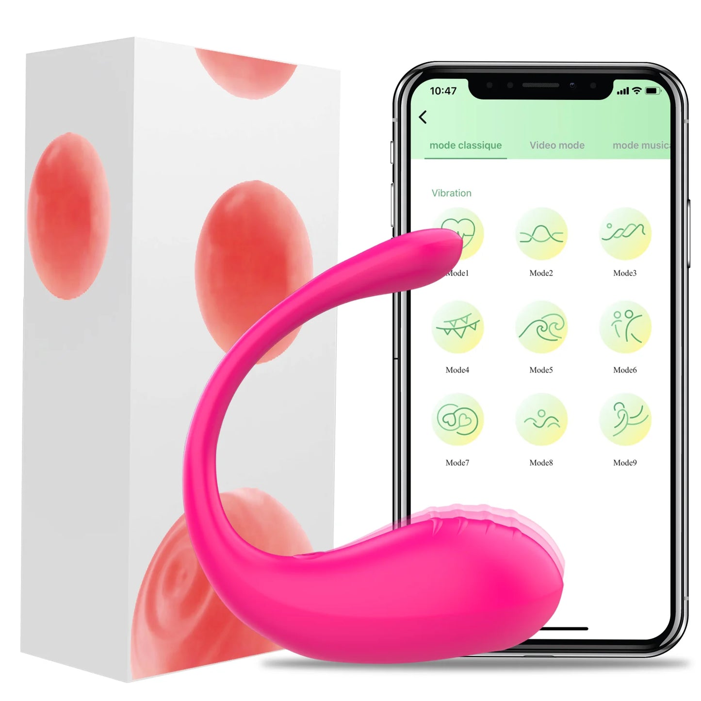 Vibrator Feminino com APP