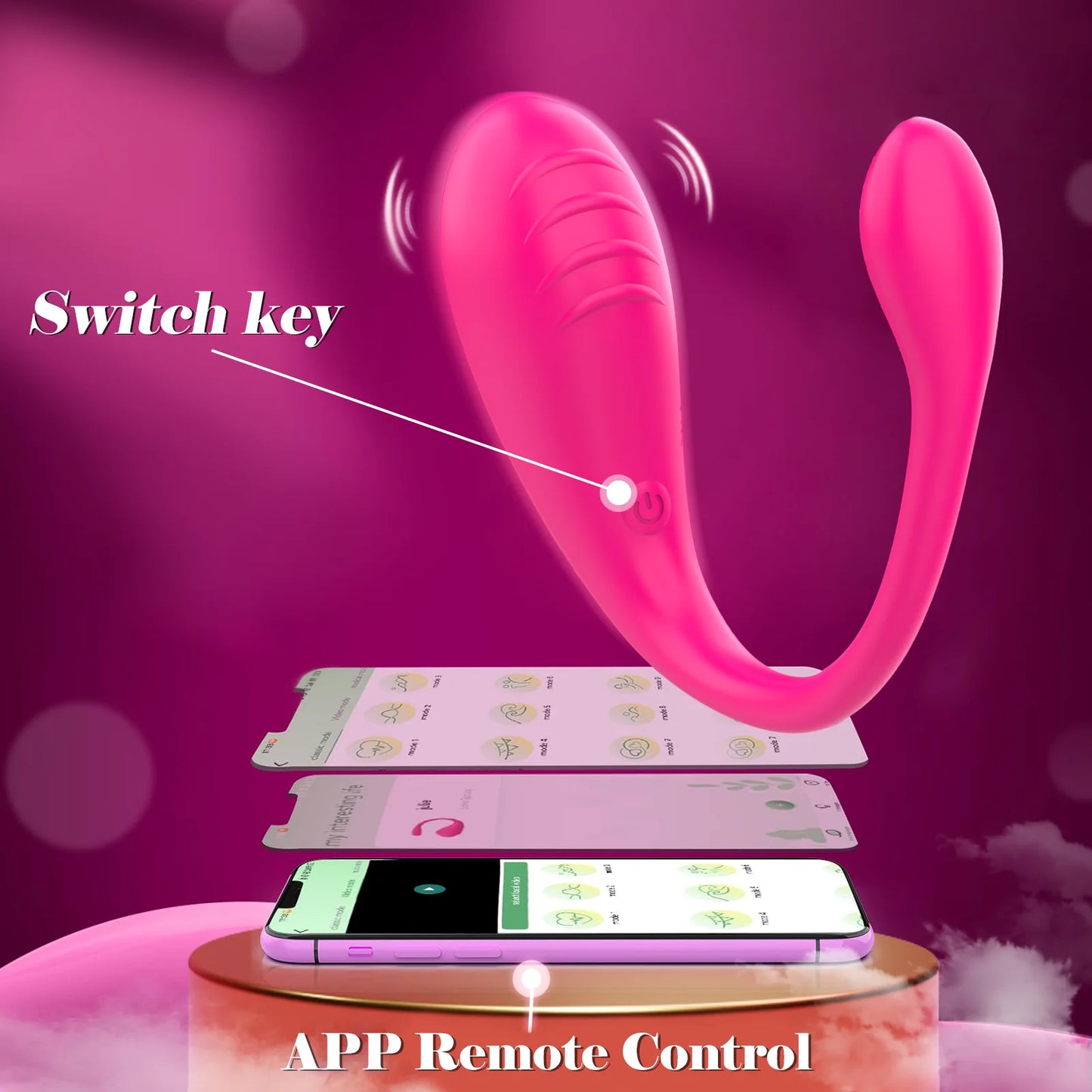 Vibrator Feminino com APP