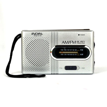Mini radio AM FM batería