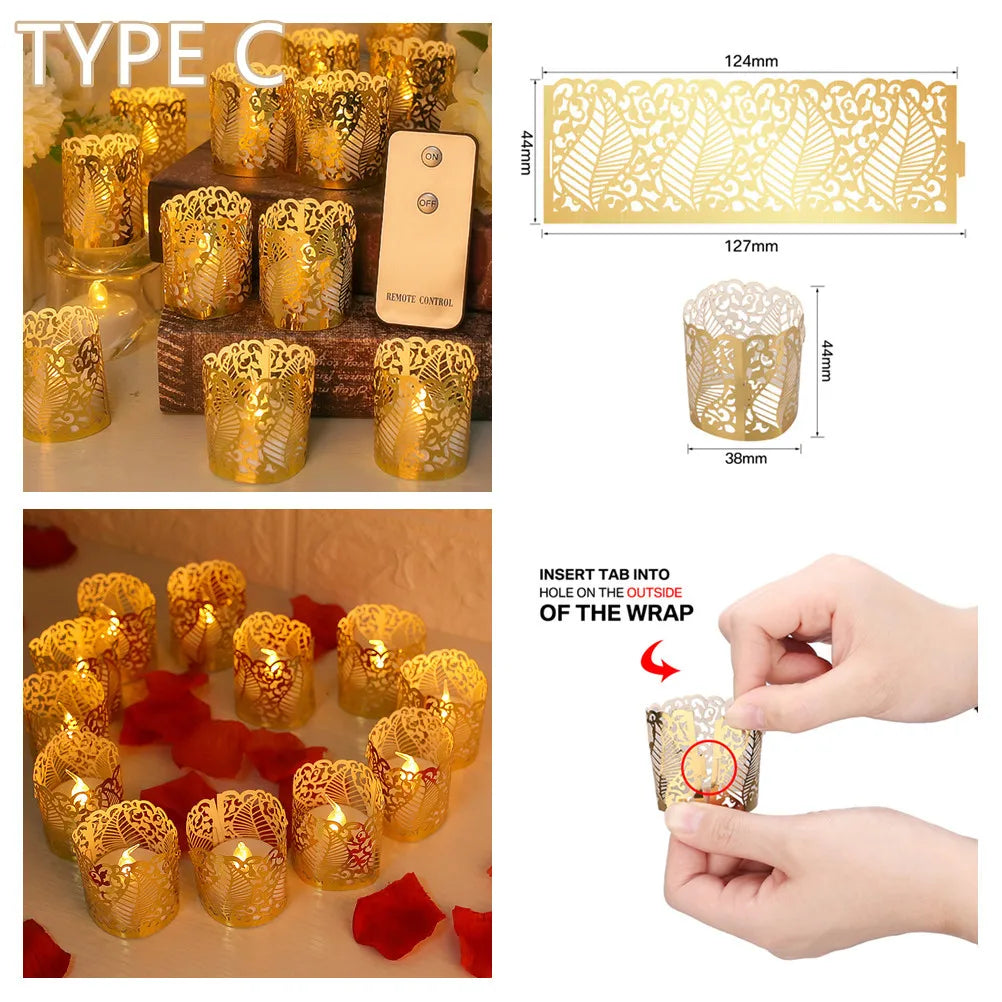 Velas de té LED