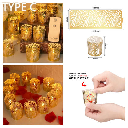 Velas de té LED