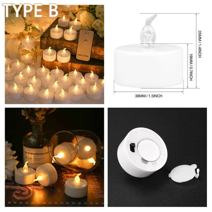 Velas de té LED