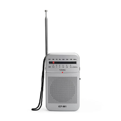 Mini radio AM FM batería